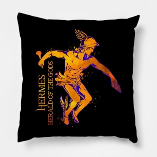 Herald of the gods - Hermes Pillow