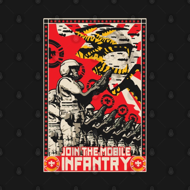 Join The Mobile Infantry - Movies by johnoconnorart