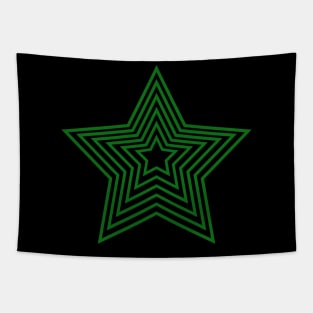 Emerald Star Tapestry