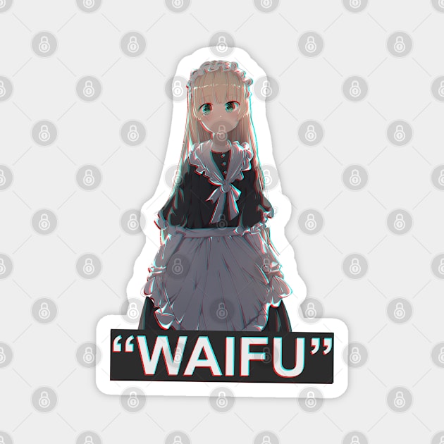 Gosick Victorique de blois Glitch Waifu Magnet by cocorf