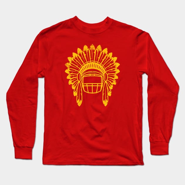 KFig21 Chiefs Headdress - Red 1 Long Sleeve T-Shirt