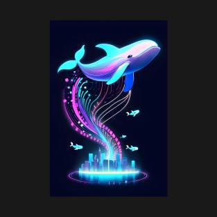 Virtual Music Whale T-Shirt