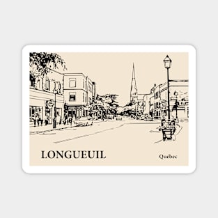 Longueuil - Québec Magnet