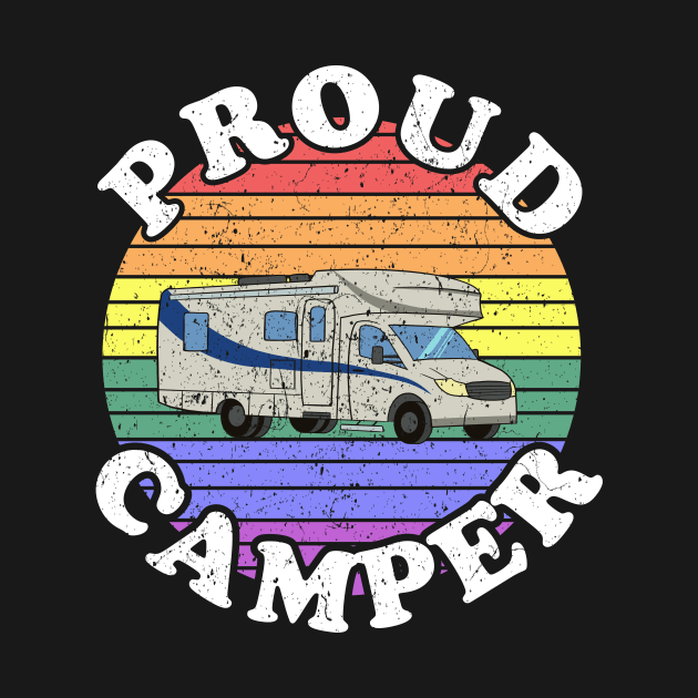 Retro LGBT Proud Camper RV’ing by KawaiinDoodle