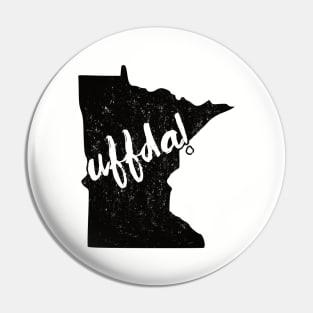 Minnesota Uffda! Scandinavian Distressed Pin