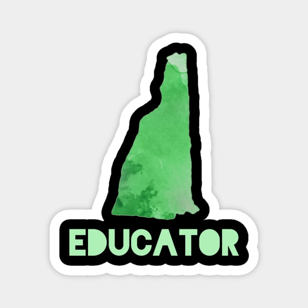 New Hampshire Educator Magnet by designed2teach