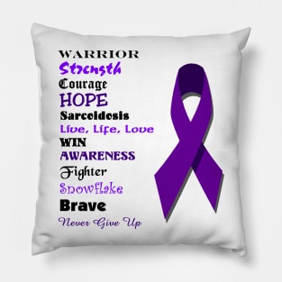 Sarcoidosis Warrior Pillow