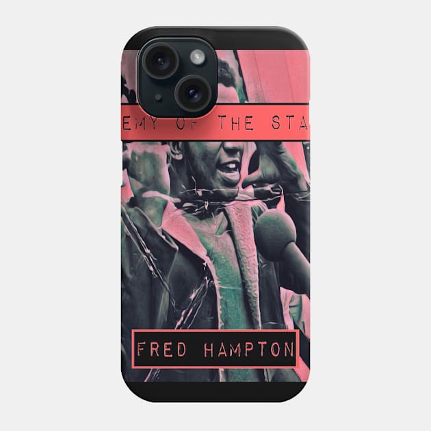 Fred Hampton (R) Phone Case by BlackOzean