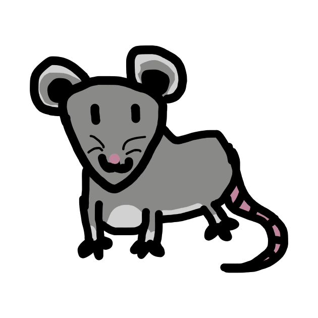 Goofy rat by Mushcan