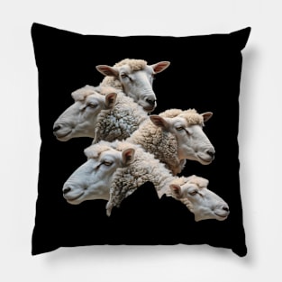 Sheep Lifespan Insights Pillow