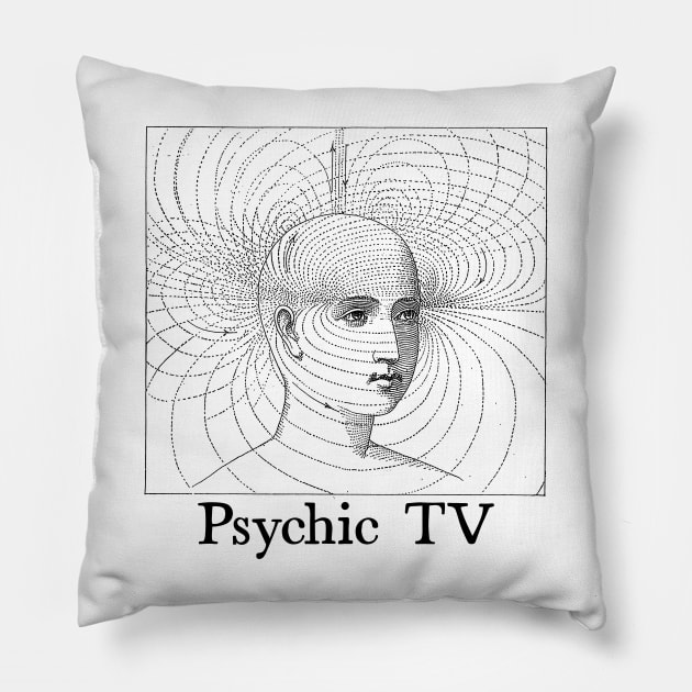 Psychic TV ∆∆∆ Fan Art Design Pillow by unknown_pleasures