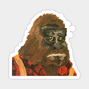 Sasquatch Joins the Union or Frasiersquatch Magnet