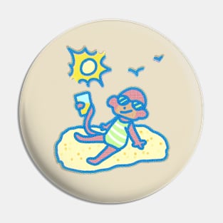 Summer Monkey! Pin