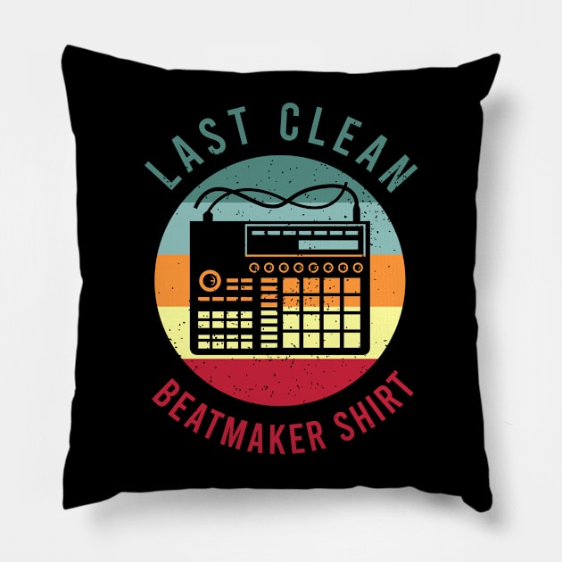 Beatmaker Design for a Music Producer Pillow by AlleyField