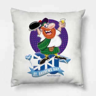 Celebrate Saint Andrew's Day! Pillow