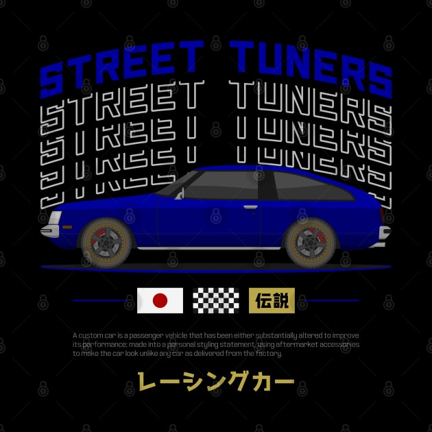 Tuner Blue Celica MK2 JDM by GoldenTuners