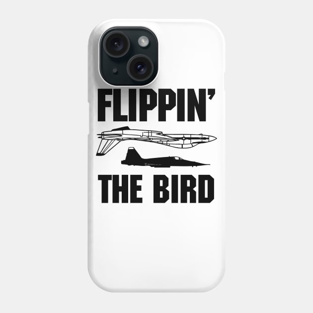 Flippin the Bird Phone Case by Meta Cortex