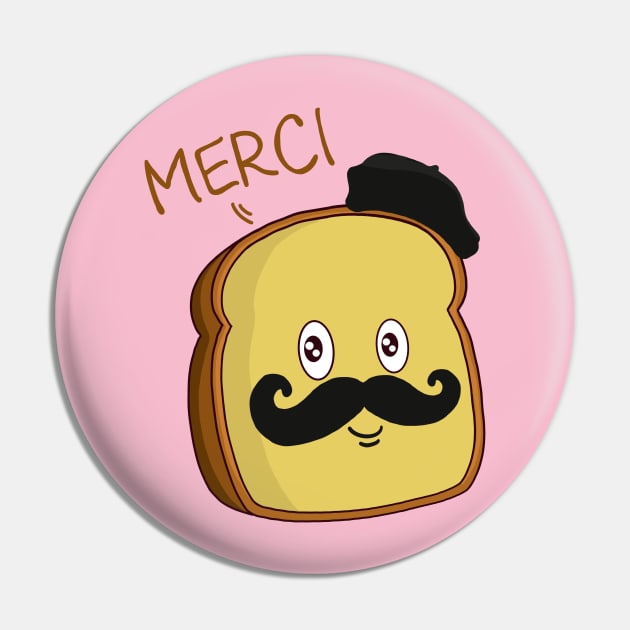 French Toast Pin by Kimprut