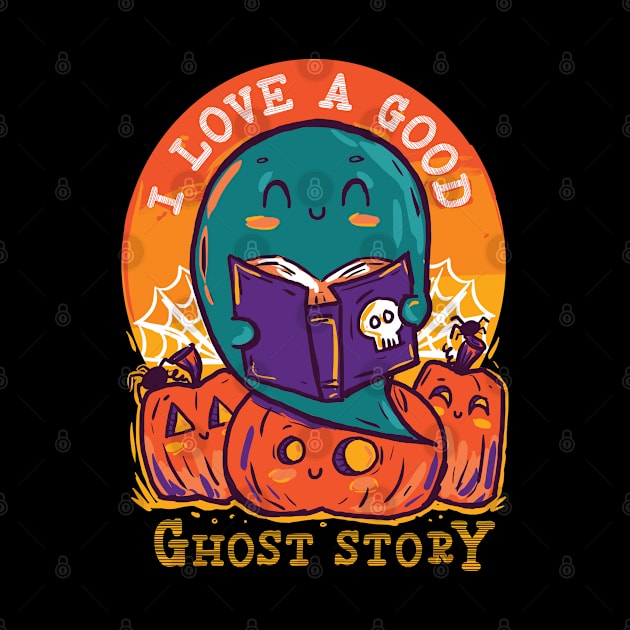 I love a good ghost story by Norse Dog Studio