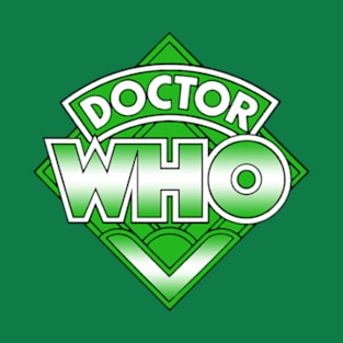 Doctor Who logo green T-Shirt