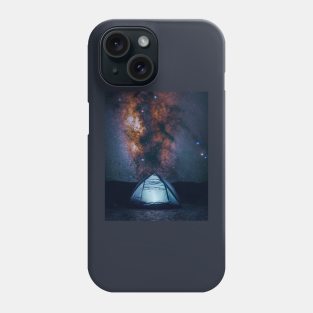 Camping Under the Stars Phone Case