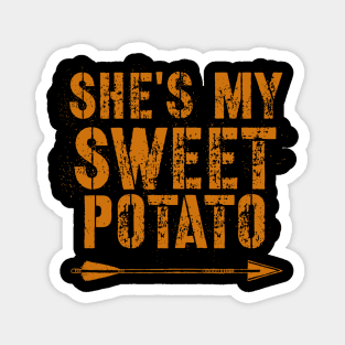 my sweet potato Magnet