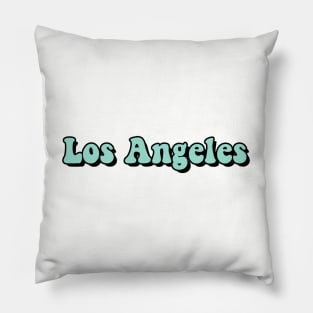 Mint Los Angeles Pillow