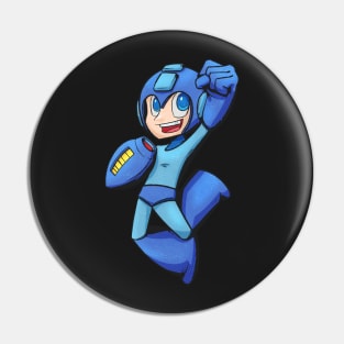 The Blue Bomber Pin