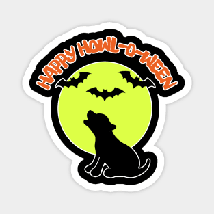 Wolf pup halloween Magnet