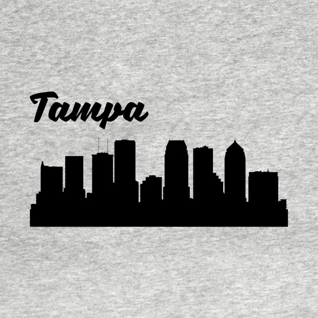 Tampa Fl Skyline Tampa T Shirt Teepublic