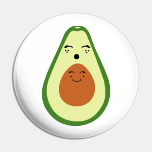 AVOCADO MOMMA AND BABY Pin