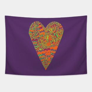 Heart of gold Tapestry