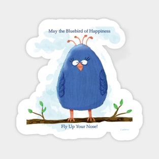 Bluebird of Happiness Magnet