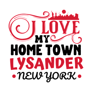 I love Lysander New York T-Shirt