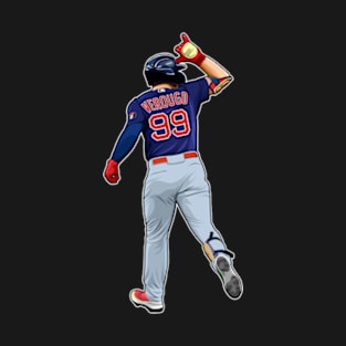 Alex Verdugo #99 Hand Sign T-Shirt