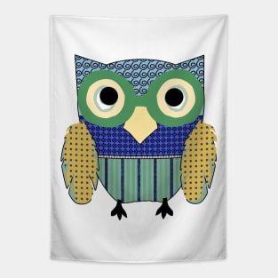 Owl Cuteness Tapestry