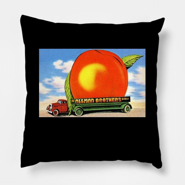 Allman brother Pillow by QDRC.ART