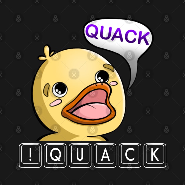 !Quack, Baby Duck, Quackers, Twitch Streamer Emote by WolfGang mmxx