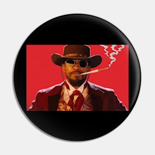 Low-Poly Django Unchained Pin