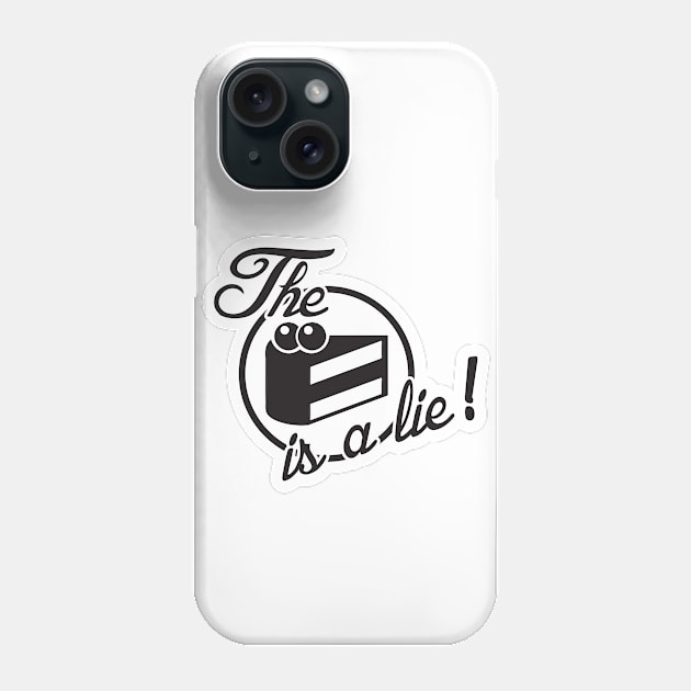 The cake is a lie Phone Case by nektarinchen