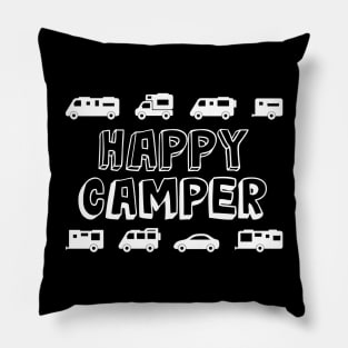 Happy camper Pillow