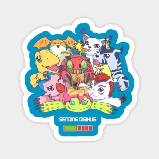 Digimon Adventure. Digihug Magnet