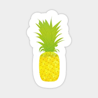 Yellow Pineapple Magnet