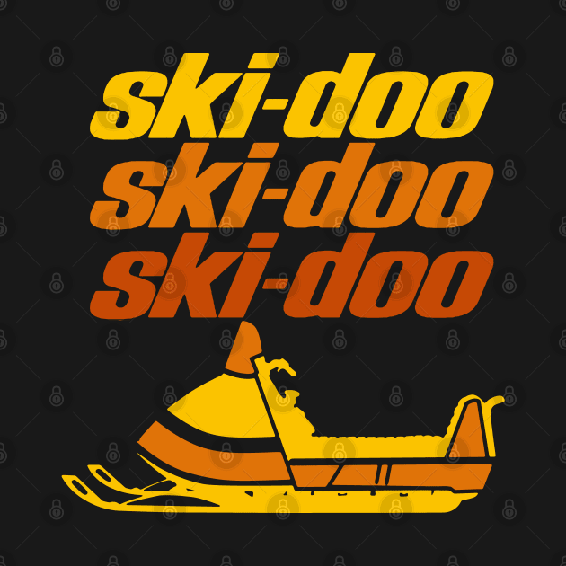 Ski Doo vintage Snowmobiles by Midcenturydave