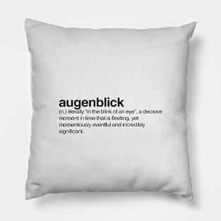 Augenblick Pillow