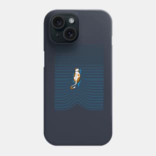 Swimming cat Phone Case