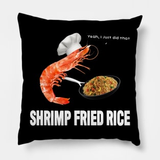 Shrimp Fried Rice (Literally) Pillow