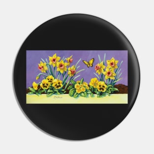 Yellow Spring Pin