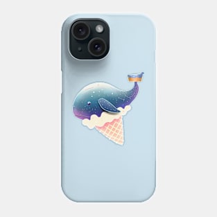 Iced Whale Cream Phone Case