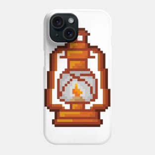 Pxel oil lamp Phone Case